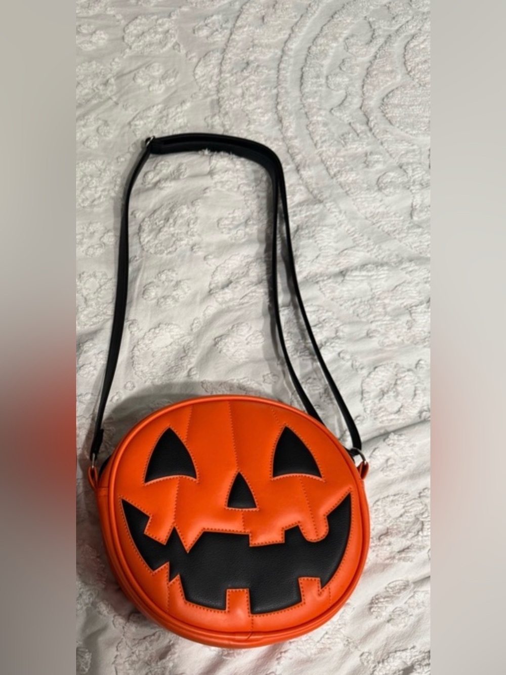 Love pain and stitches handmade pumpkin bag